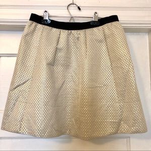 GANNI Metallic Brocade Skirt with Pockets!